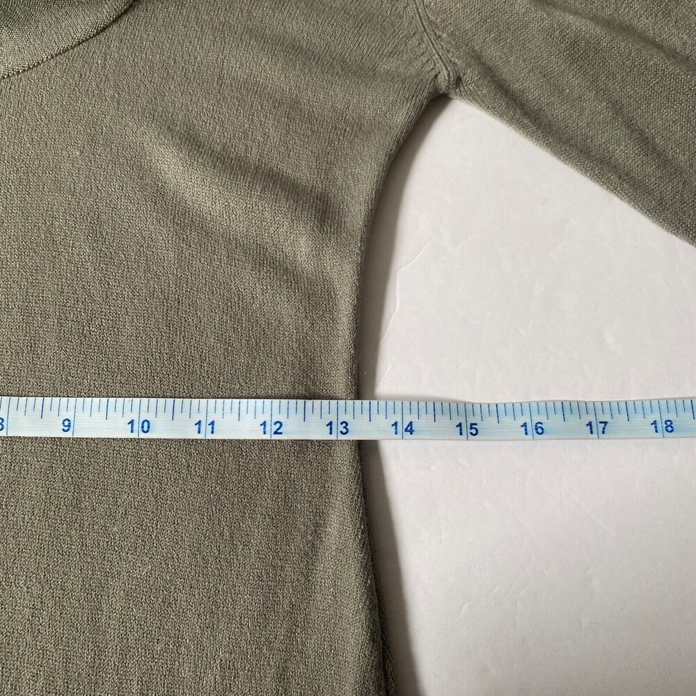 Connected Apparel Sweater Dress Womens Small Pewter Grayish Brown Ombre Cowl NWT - Picture 7 of 10